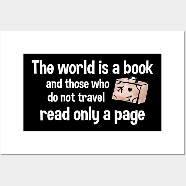 The World Is An Open Book Wall Art by StillInBeta